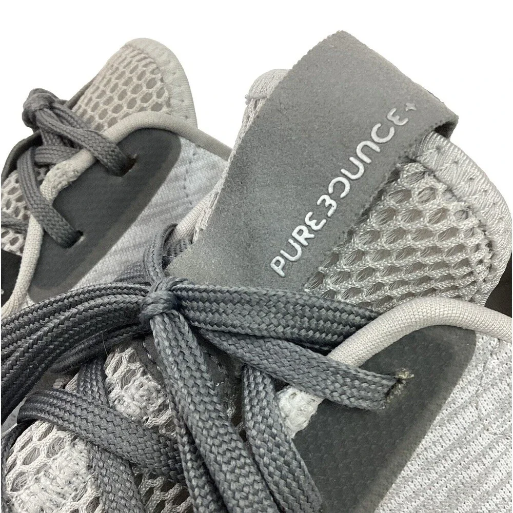 Adidas Purebounce+ - Men's Sz 13 - Grey Silver Metallic - Running Shoes - BC1037
